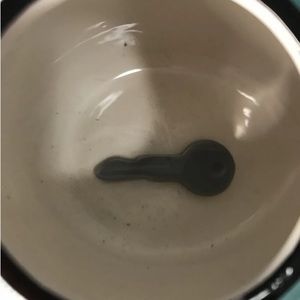 Harley Davidson Lil Coffee Mug 1998 gas tank teal color BB